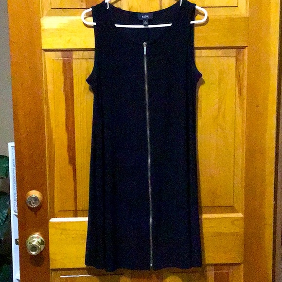 MSK Tops - MSK Black Sleeveless Tunic or Summer dress sz. L